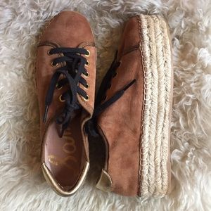 Sam Edelman platform espadrille 🌿